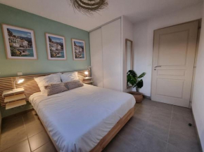 L'Appartement Ensoleillé, WIFI-Clim-Gare-Terrasse